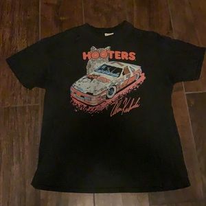 Vintage 1992 Hooters Alan Kulwicki NASCAR T-Shirt